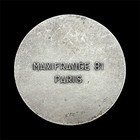 French Sabine Philatelic Medal     Vintage Silver-tone Postage Commemorative