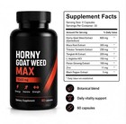 Horny Goat Weed Max   Energy  Stamina Performance For Men  Women 60 Caps 1560mg