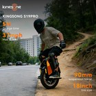 Kingsong S19 Pro 18  Electric Unicycle For Adults 3500w Motor 93miles Euc 1776wh