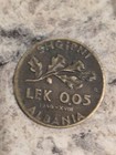 Albania Italian Occupation Vittorio Emanuele Iii 1940 0 05 Lek  Wwii Coinage
