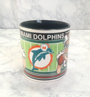 Vintage 1992 Miami Dolphins Team Nfl Sports Impressions Coffee Mug Cup