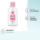 Johnson s Baby Baby Oil  Pure Mineral Oil To Prevent Moisture Loss  Hypoallerg  