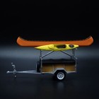 Canoe And Kayak Trailer Hitch 1 64 Scale Diorama Collectible Diecast Model Boat