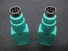 New - Lot Of 2 - Microsoft Ps2 Ps 2 Male To Usb Female Mouse Passive Adapter