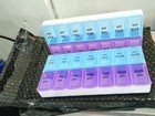 1pcs Weekly Pill Box Organizer Twice A Day 7 Day Ampm Medicine Organizer Case Us