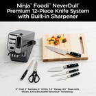 Ninja K32012 Foodi Neverdull Premium Knife System  12 Piece Knife Block Set