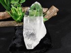 Larger  Translucent Lemurian Quartz Crystal Twin From Brazil 335gr