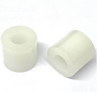 50 Pcs M4 White Nylon Plastic Round Spacers 8mm Length Thick Washers  M4x8mm New