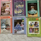 Fibre Craft Doll Crochet Patterns Lot Of 20 Pillow Doll  Bed Doll  Doll Clothes