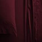 100  Cotton Branded Bedding 1000tc 1200tc Select Item Wine Solid
