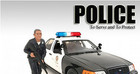 Police Officer Ii Male Man American Diorama 24012 1 18 3 75 