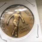 21 St Annual Chicago Tribune Silver Skates Derbies Official Medal 1938 Ice Skate