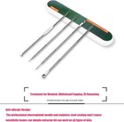 Blackhead Remover Tool Kit Acne Pimple Comedone Extractor Stainless Steel Case