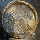Auto-lite Guy s Dropper Miners Carbide Brass Lantern Head Lamp Light   264