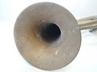 Vintage 1954 Kiev Ussr Brass Alto Horn 3 Valve Soviet Wind Instrument For Repair