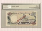 Sierra Leone 10 Leones 1980-84 P-8a Specimen Unc Pmg 64