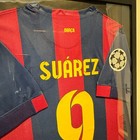 Barcelona Luis Su  rez Jersey Framed  Luis Su  rez Shirt Framed