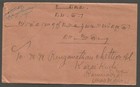 Burma 1937 Cover Gyobingauk To Karaikudi India