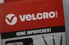 Velcro Heavy Duty Fasteners 4  X 2  Strips 8 Sets Holds 10 Lbs Black Tape