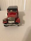 Vintage Japan Tin Touring Toy Car N-1929 Red And Black