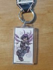 Krisgoat Headache Anime Goth Fairy Acrylic Keychain Key Chain Purple Hair New