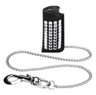 Supreme Studded Leather Lighter Holder 29    Chain Made In Italy