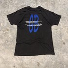 Vintage 90s Garth Brooks Black Band Tee Size Large Country Music Concert Tour