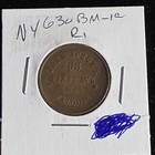 1863 New York City Civil War Token John Schuh s Saloon 24mm Ny630bm 1a B3088