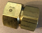 Trac Pipe Fgp-fstf-750 3 4  Gas Flex Auto Flare Female Stright Fitting