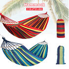 2 Person Double Camping Hammock Chair Bed Outdoor Hanging Swing Sleeping Garden