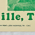 Brian Wilson - Pet Sounds Hatch Show Print Concert Poster   Ryman Nashville 2016