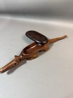 11 Inch Wood Anteater Alligator Trinket Dish Sculpture Shelf Decor