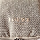 Loewe Jal First Class Pouch Canvas Light Beige