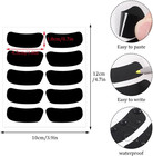 180 Pairs Sports Eye Black Stickers For Kids  Customizable Eye Black Baseball Fo