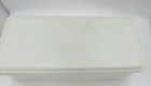 Vintage Tupperware 606-1 Jumbo Bread Keeper Container   Lid 607-1 Clear 14  X 6 
