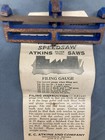 Vintage Atkins Tooth And Raker Jointer In The Original Box