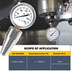 Bt40 Cat40 Drawbar Force Gage Spindle Force Test Gauge Checker Tool 0-3000psi