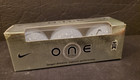 New Nike Tiger Woods One Platinum 1 Sleeve White Golf Balls