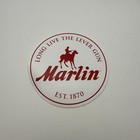 Marlin Long Live The Lever Gun Sticker Decal Est  1870 Red White Round