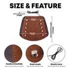 Traditional Leather Archery Arm Guard     Forearm Protection Gear For Hunting