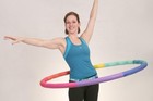 Weighted Hula Hoop  Weight Loss Fitness Workout With Ridges
