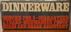 Vintage Mcm Texas-ware Melamine Dinner Set For 8 White orange  Plates cups bowls