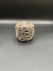 Turned Banksia Vase Seed Pod Wood Art Carved  Sign By Artist Schultz