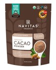 2 Packs Navitas Organics Organic Cacao Powder 32 Oz Each  Total 4 Lb  Bb 09 2028