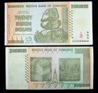 25 Pcs X Zimbabwe 20 Billion Dollar Banknotes- Paper Money Currency