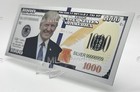     Maga Donald Trump Silver Dollar Presidential Money 1000 Bill W  Free Display    