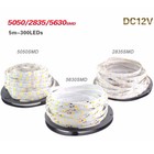 10m 20m 5m Led Flexible Strip Light Smd 3528 5050 5630 300  remote  power Supply
