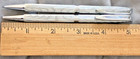 Scarce Vintage Waterman Pen   Pencil Silver Moire Silver Chrome Nrmt France