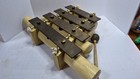Vintage Jc Deagan 4 Note Dinner Chime Rail Xylophone Mallet Bamboo Chicago Usa