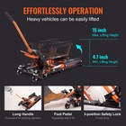 Motorcycle Hydraulic Pump Jack 1500 Lbs Atv Dirt Street Bike Stand Lift Tool
